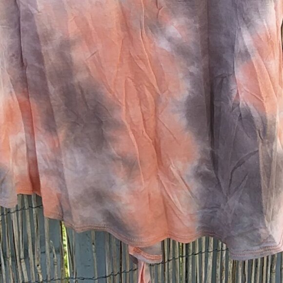 Ginger G Tie-Dyed Sleeveless Tank Top Tied Front Women's - S - Picture 11 of 11